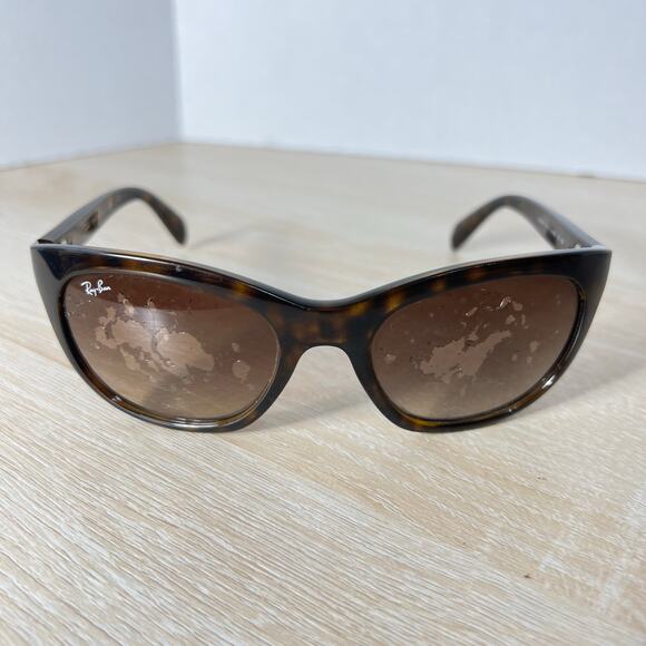 Ray-Ban RB4216 710/13 Sunglasses READ DESC Brown Made in Italy 56-20-135 main image 7